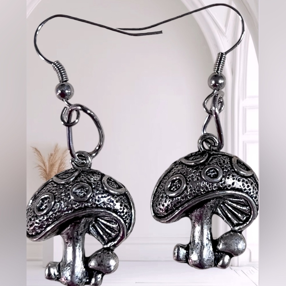 Mushroom Fly Agaric Earrings